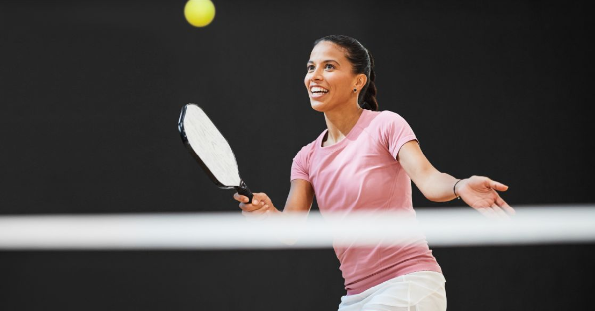 grip on pickleball paddle