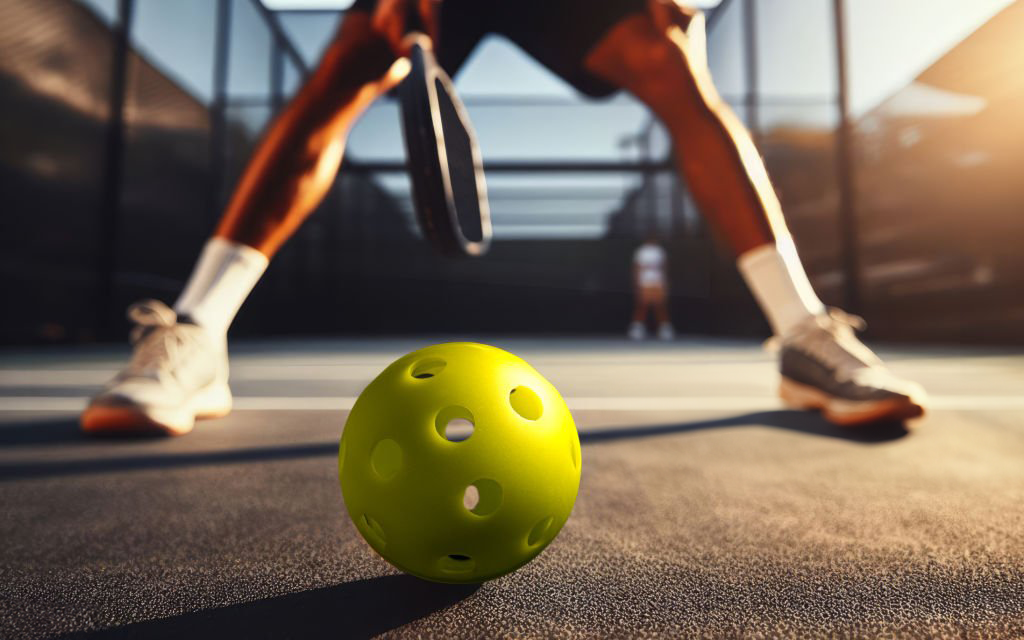 Pickleball players