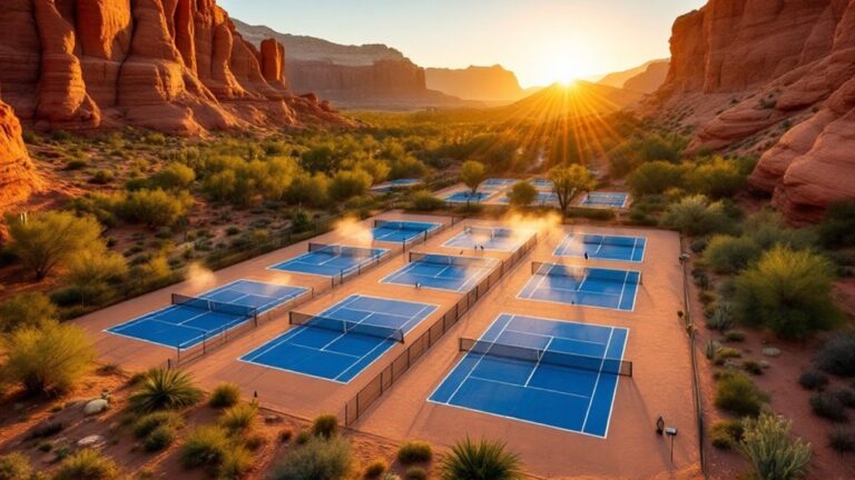 pickleball courts