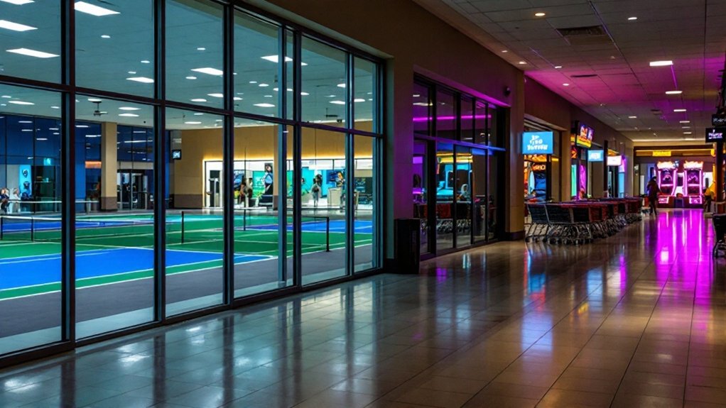 malls transforming into recreation